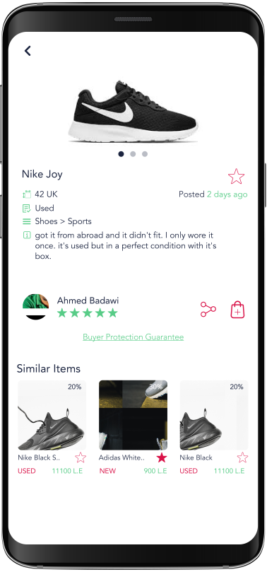 Item Details Screenshot